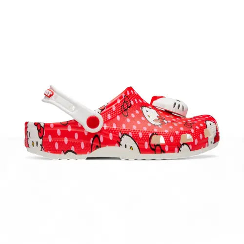 Sandália Classic Hello Kitty Red